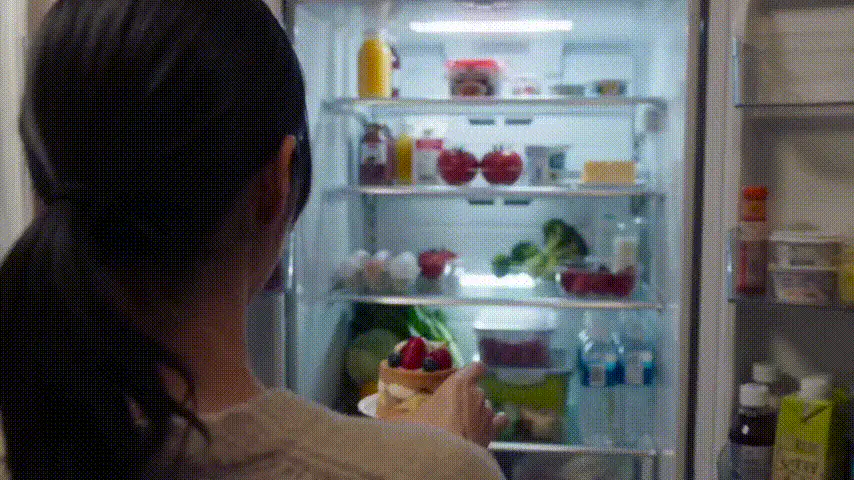 Food becoming easy to overlook inside a crowded refrigerator